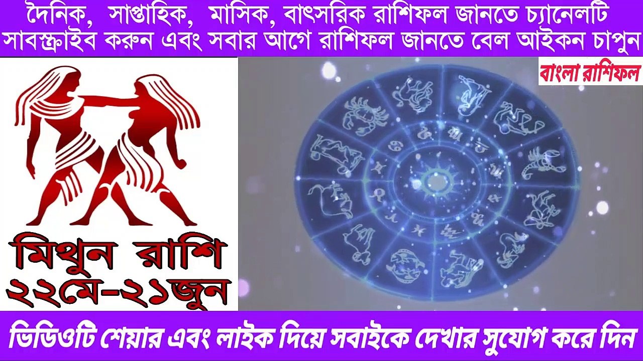 Ajker Rashifal Bengali 23 July 2020