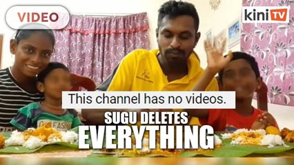 Sugu deletes all videos from wifes Youtube channel, loses income