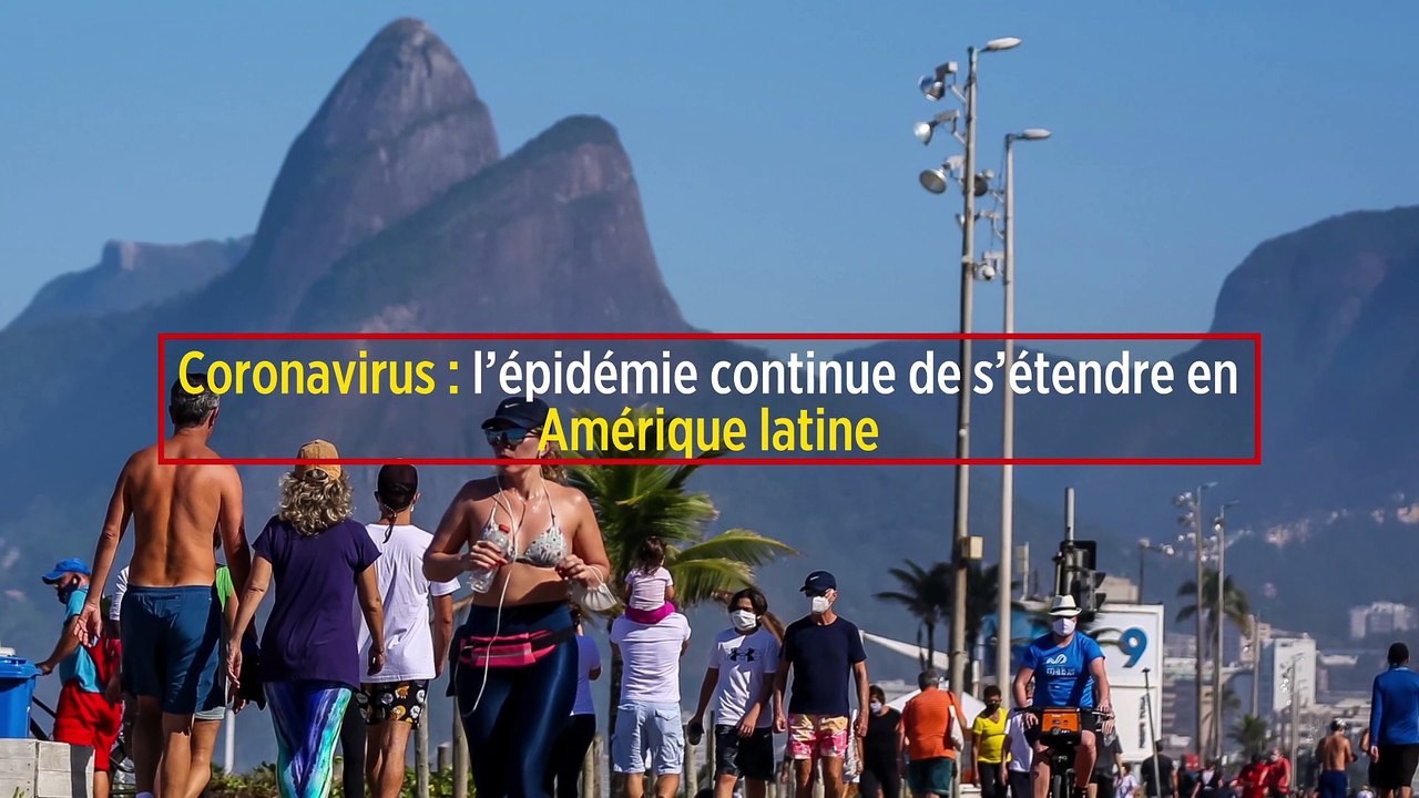 Coronavirus : l'épidémie continue de s'étendre en Amérique latine