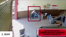 İş yerlerinden hırsızlık güvenlik kamerasında - GAZİANTEP
