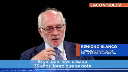 Benigno Blanco: “Tenemos que construir amores leales, que es lo que da sustento a nuestra vida”