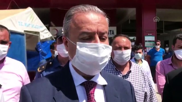 Vali Su - Askerleri taşıyan otobüs devrilmesi - MERSİN