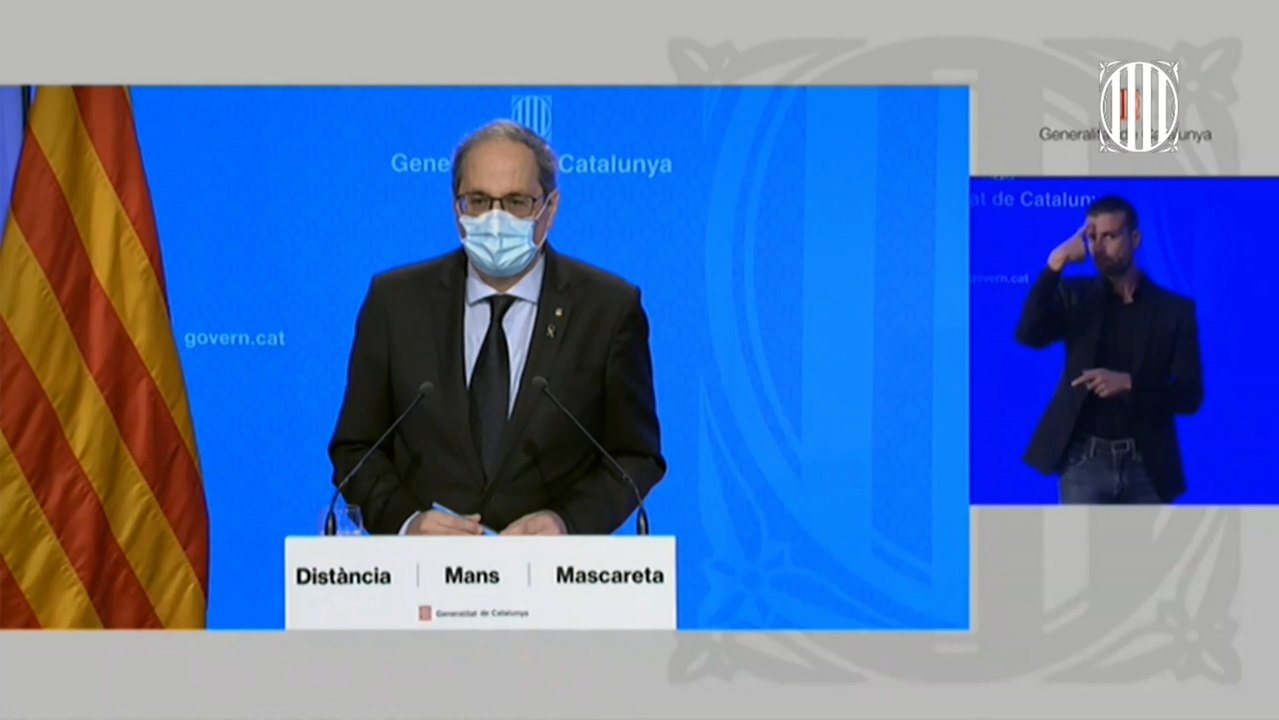 Torra alerta de una "situación demasiado crítica" por los brotes