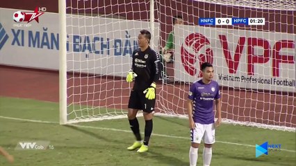 Pháo sáng được đốt tưng bừng ngay giây đầu tiên ở đại chiến Hà Nội FC - Hải Phòng FC - NEXT SPORTS