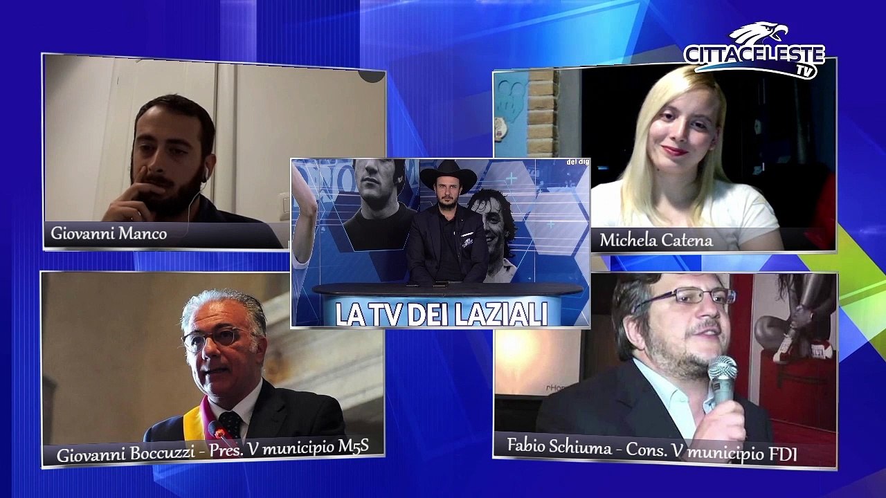CITTACELESTE TV - Metro Politik confronto Giovanni Boccuzzi (M5S) e Fabio Schiuma (FDI)