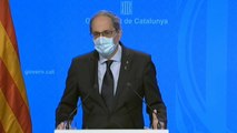 Torra celebra que Puigdemont y Junqueras hablen