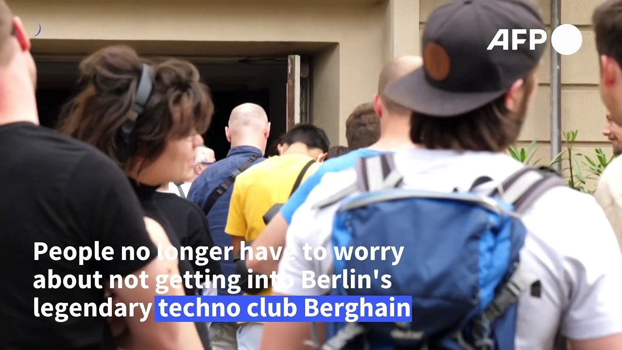 Berlin club Berghain reopens doors as 'unusual' sound exhibition