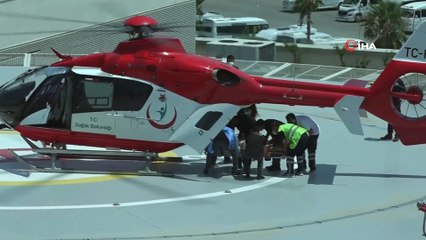 Yaralı askerler Mersin'e sevk ediliyor