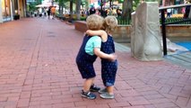 Babies Siblings ★ Babies Expresses Affection with Hugs