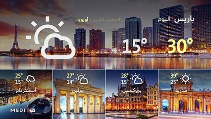 النشرة الجوية - 27/07/2020