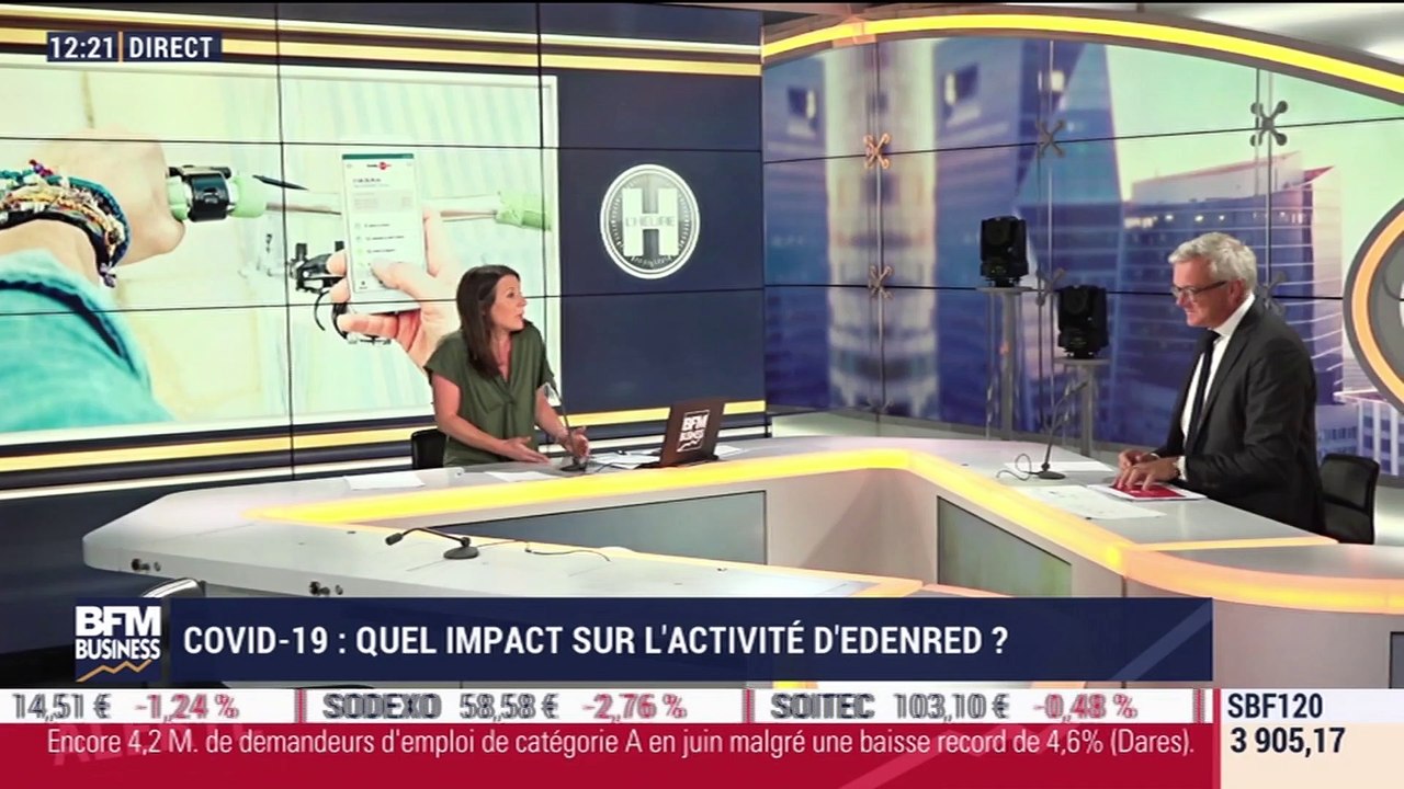 Bertrand Dumazy (Edenred) : Covid-19, quel impact sur l'activité d'Edenred ? - 27/07