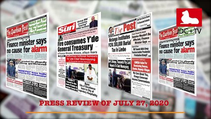CAMEROONIAN PRESS REVIEW OF JULY 27, 2020