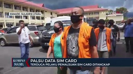 Terduga Pelaku Pemalsuan Sim Card Ditangkap