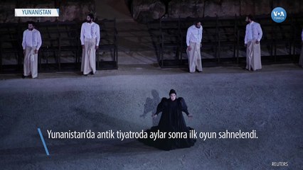 Yunanistan’da Sosyal Mesafeli İlk Tiyatro Oyunu