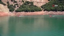 Baraj gölünün suyu 6 metre düşürüldü, Gülistan'ı arama çalışmaları sürüyor