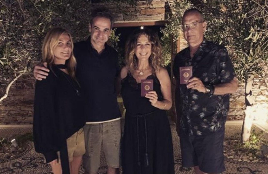 Tom Hanks Yunan vatandaşı oldu