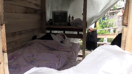 Yağışlardan evleri hasar gören aileye yaşam konteyneri tahsis edildi - AĞRI