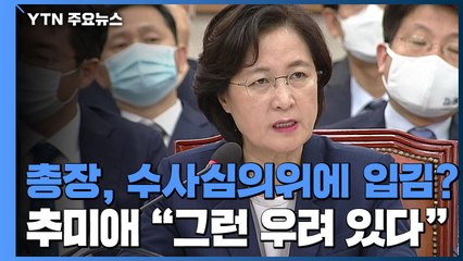 추미애 "수사심의위, 총장 입김·깜깜이 우려있다" / YTN