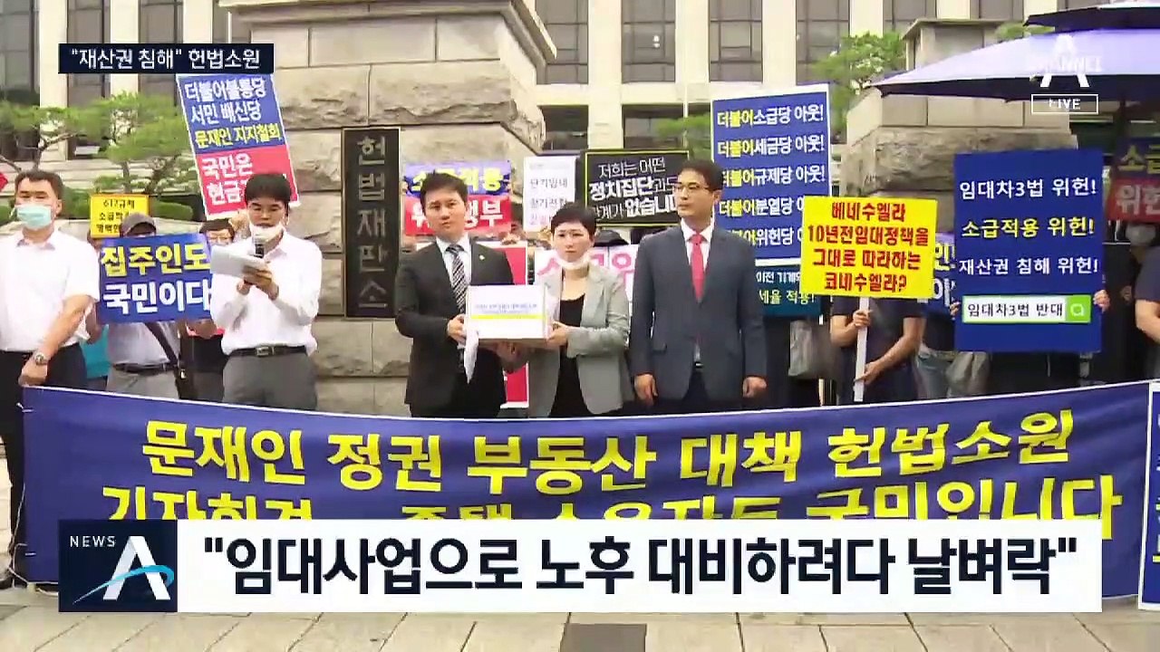 헌법재판소로 간 부동산 대책…거세지는 반발·조세 저항