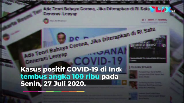 GAWAT! Kasus Virus Corona Indonesia Tembus 100 Ribu!