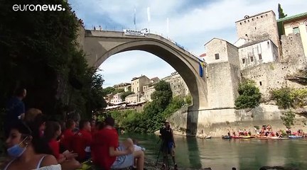 Plongeon : les anges de Mostar sont de retour