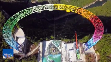 افتتاح أعلى أرجوحة في العالم تقوم بسرعة قياسية في الساعة الواحدة