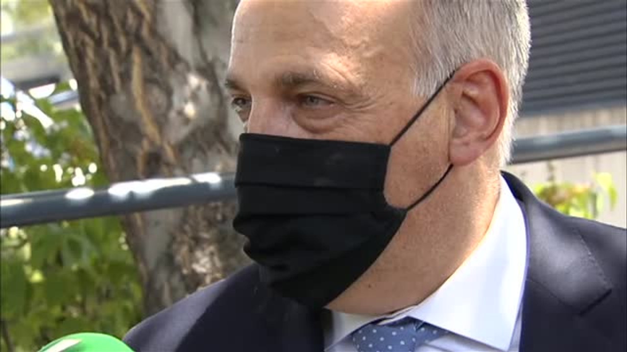 Tebas: "No me planteo la dimisión"