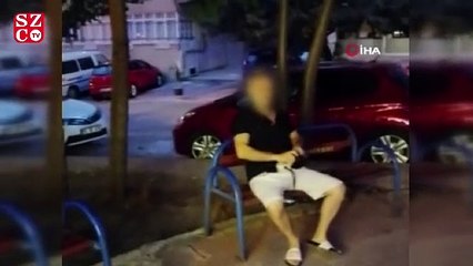 Zabıta memurunun kendini vurma anı kamerada