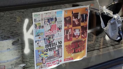 'Katil' yazısını cinayet haberinin yer aldığı gazete sayfasıyla kapatmaya çalıştılar - MUĞLA