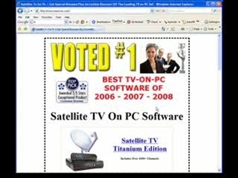Satellite Tv on Pc Software Editions