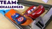 Hot Wheels Team Challenges Full Episodes English with Disney Pixar Cars Lightning McQueen plus Marvel Avengers and Funny Funlings in these Toy Story Racing videos for Kids