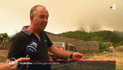 Portugal : important incendie dans le centre du pays