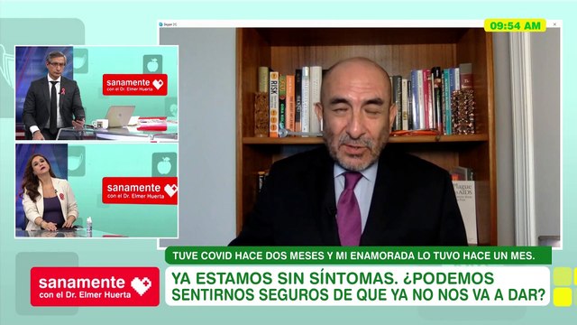 Superamos los síntomas, ¿ya no nos va a dar Covid-19? | Sanamente con el Doctor Elmer Huerta (HOY)