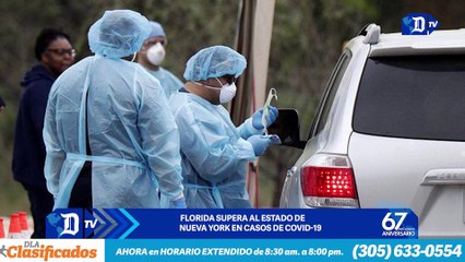 Florida supera al estado de Nueva York en casos de COVID-19 | El Diario en 90 segundos