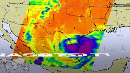Hurricane Douglas and Tropical Storm Hanna From Space