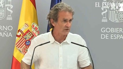 Fernando Simón: "Yo agradezco que los belgas decidan no recomendar venir a España"