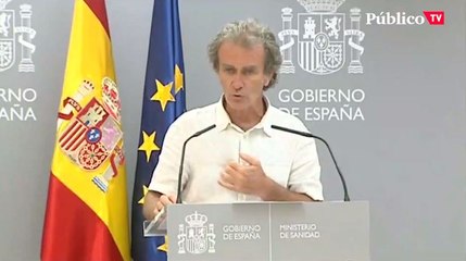 Fernando Simón critica la actitud de algunos grupos que han "bajado la guardia"
