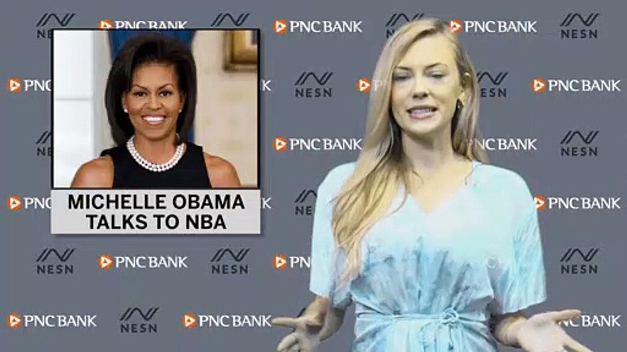 Michelle Obama Speaks With NBA, WNBA Players