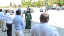 Doña Letizia apuesta todo al verde en Navarra