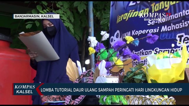Mahasiswa Gelar Lomba Video Tutorial Kerajinan Daur Ulang Sampah, Ajak Berkarya Di Masa Pandemi