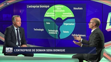 BFM Stratégie (Cours n°112): L'entreprise de demain sera-t-elle bionique ? - 25/07