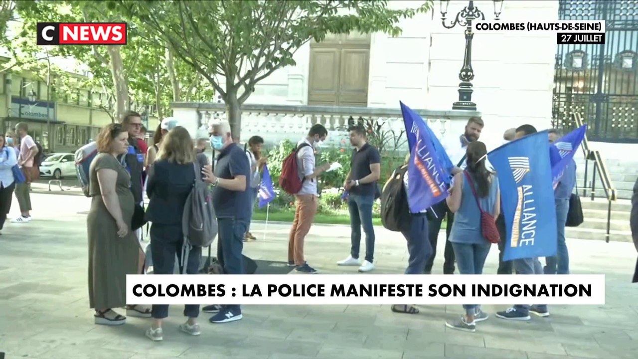 Colombes : la police manifeste son indignation