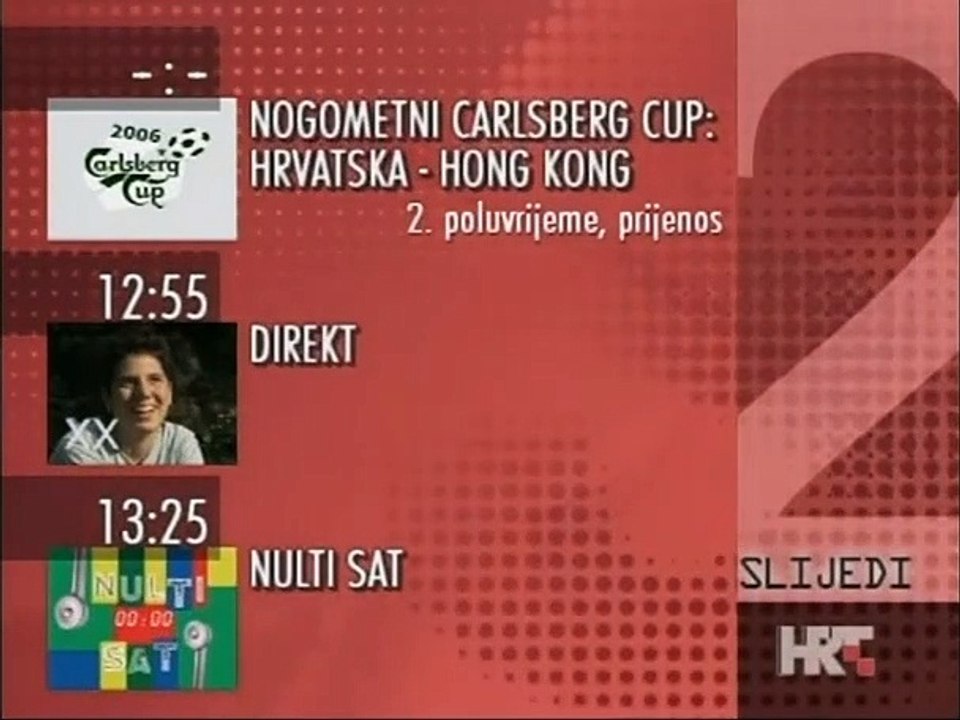 HRT 2 01.02.2006. - TV raspored - video Dailymotion
