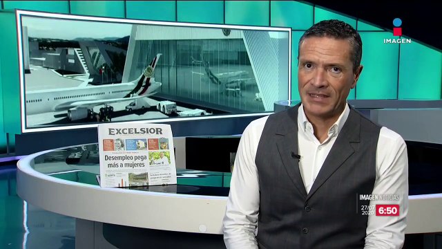 López Obrador realizará conferencia mañanera desde el avión presidencial