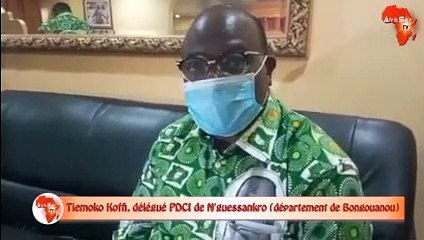 Tiemoko Koffi, délégué PDCI de N'guessankro (département de Bongouanou)
