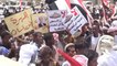 مظاهرات في أبين لدعم الشرعية اليمنية ورفض الإقصاء السياسي