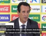 New head coach Emery dreaming of trophy wins with Villarreal