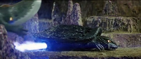 Gamera vs. Guiron Movie Clip - Showdown