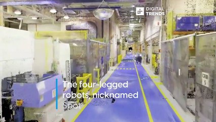 Spot Robots is Working at a Ford Manufacturing Plant