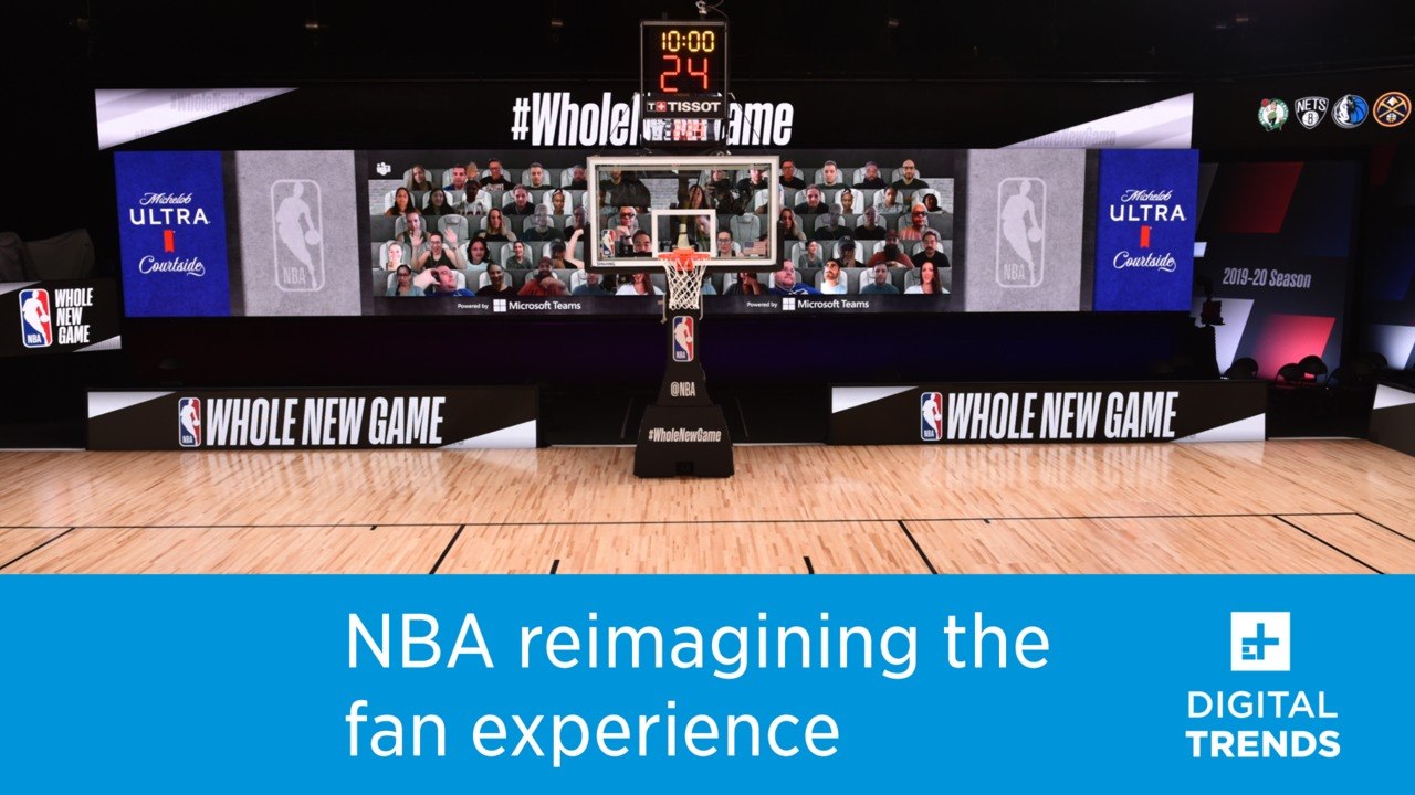 The NBA is reimagining the fan experience with...